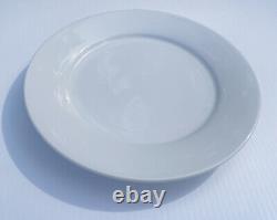 75 White Dinner Plates/Restaurant Ware 10 Heavy Duty Porcelain Stoneware-Vertex