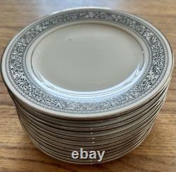 81 pc dinnerware set. Noritake Ivory! High End! 12 place sets minus 3 bowls