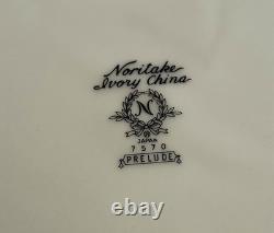 81 pc dinnerware set. Noritake Ivory! High End! 12 place sets minus 3 bowls
