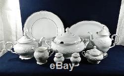 81-pcs (or Less) Royal Kent, Poland Rkt17 Raised Scroll Pat Porcelain/china