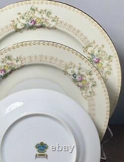 87 PIECES Vintage c1930's Hand Painted Japan Meito Arbor Porcelain China Set EXC