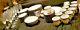 88 Piece Noritake Legendary Crestwood Platinum 4166 Dinnerware Service Set