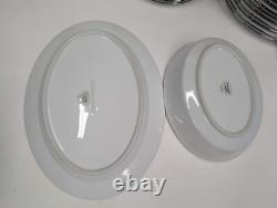 91pcs Noritake Donegal Contemporary Fine China Set Service for up to 11 JAPAN