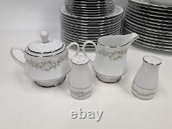 91pcs Noritake Donegal Contemporary Fine China Set Service for up to 11 JAPAN
