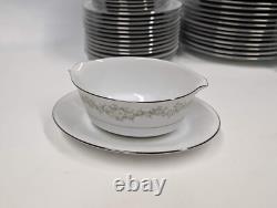 91pcs Noritake Donegal Contemporary Fine China Set Service for up to 11 JAPAN