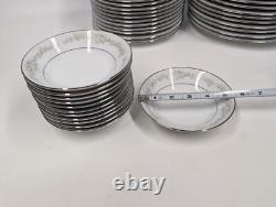 91pcs Noritake Donegal Contemporary Fine China Set Service for up to 11 JAPAN