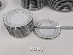 91pcs Noritake Donegal Contemporary Fine China Set Service for up to 11 JAPAN