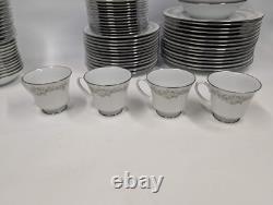 91pcs Noritake Donegal Contemporary Fine China Set Service for up to 11 JAPAN