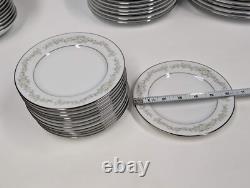 91pcs Noritake Donegal Contemporary Fine China Set Service for up to 11 JAPAN