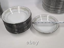 91pcs Noritake Donegal Contemporary Fine China Set Service for up to 11 JAPAN