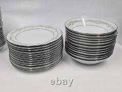 91pcs Noritake Donegal Contemporary Fine China Set Service for up to 11 JAPAN