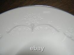 94 Pieces Noritake Whitebrook China 12 Place Settings Plus Serving Dishes