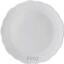 Abigail Bone China Lightweight Chip Resistant 12 Piece Dinnerware Set, Service f