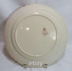 Adams England Royal Ivory Rare 2164 Titian Ware 4 Vintage Dinner Plates VGC