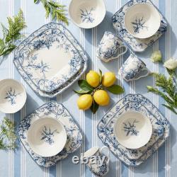 Adelaide 16-Piece Floral Dinnerware Set Microwave & Dishwasher Safe