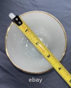 Anchor Hocking FireKing Dinnerware Made In USA White Milk Glass Dinner Set
