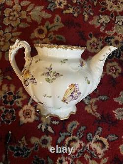 Anna Weatherley Designs Butterfly Porcelain Teapot Hand Painted Hungary