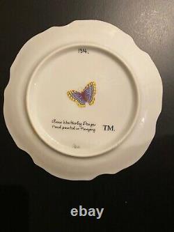 Anna Weatherley Porcelain China - Rare Hand Painted Old Master Tulips Pattern