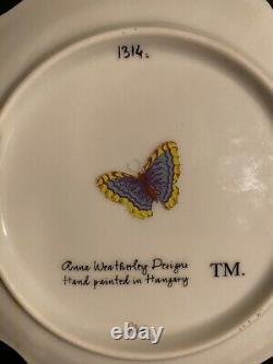 Anna Weatherley Porcelain China - Rare Hand Painted Old Master Tulips Pattern