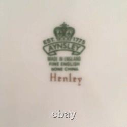 Ansley dinnerware pattern Henley English bone China set service for 12