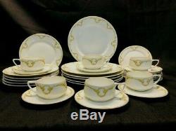 Antique 30 Piece Rosenthal Bone China Donatello Briar Rose Dinnerware Set