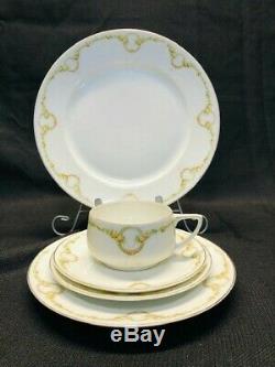 Antique 30 Piece Rosenthal Bone China Donatello Briar Rose Dinnerware Set