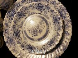 Antique Arcopal Honorine China Dinnerware Set 14 pc