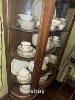 Antique China Dinnerware Set Vintage Pieces (Vintage Curio Cabinet Separate)