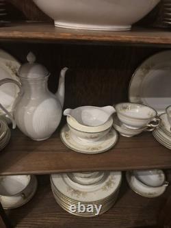 Antique China Dinnerware Set Vintage Pieces (Vintage Curio Cabinet Separate)