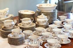 Antique Dermaine by Furstenberg Old Brunswick China Dinnerware Set 109 Pieces