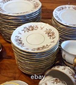 Antique Dermaine by Furstenberg Old Brunswick China Dinnerware Set 109 Pieces