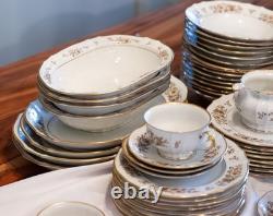 Antique Dermaine by Furstenberg Old Brunswick China Dinnerware Set 109 Pieces