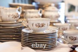 Antique Dermaine by Furstenberg Old Brunswick China Dinnerware Set 109 Pieces