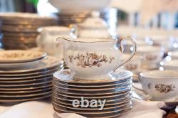 Antique Dermaine by Furstenberg Old Brunswick China Dinnerware Set 109 Pieces