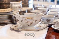 Antique Dermaine by Furstenberg Old Brunswick China Dinnerware Set 109 Pieces