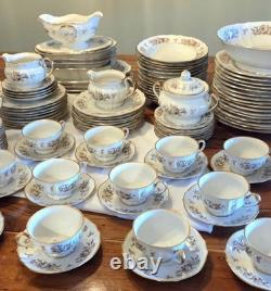 Antique Dermaine by Furstenberg Old Brunswick China Dinnerware Set 109 Pieces