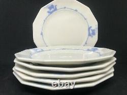 Antique Rookwood Pottery Blue Ship Dinnerware/Shipware 6 1/2 Dessert Plates/6