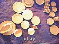 Antique fine porcelain bone china dinnerware set