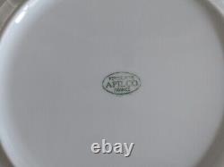 Apilco Beaded Hemstitch Dinnerware Set Plates & Bowls Williams-Sonoma Porcelain