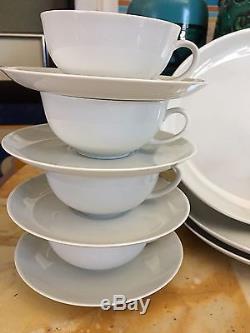 Arzberg China Germany Mid Century Modern Tea Set Plate Bowl Cups Platter 31 Lot