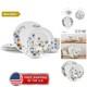 Audrina Water Color Flowers Bone China Lightweight Chip Resistant 12 Piece Di