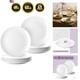 BTaT- White Dinner Plates, 10.5 inch, Set of 12, Restaurant Dishes, White Por