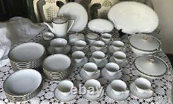 Bavaria -Waldershof Germany Huge Dinnerware Set- Classy & Elegant 70 Pieces