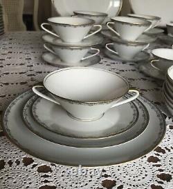 Bavaria -Waldershof Germany Huge Dinnerware Set- Classy & Elegant 86 Pieces