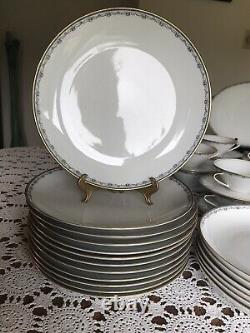 Bavaria -Waldershof Germany Huge Dinnerware Set- Classy & Elegant 86 Pieces