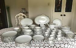 Bavaria -Waldershof Germany Huge Dinnerware Set- Classy & Elegant 86 Pieces