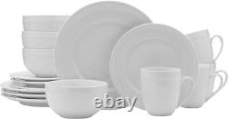 Beaded 16 Piece Dinnerware Set, Set of 4