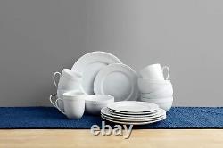 Beaded 16 Piece Dinnerware Set, Set of 4