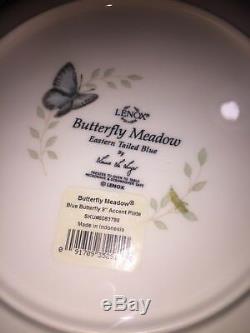 Beautiful Lenox Butterfly Meadow 18 Piece Dinnerware Set Service for Six (6)