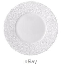 Bernardaud ECUME White Dinnerware Set of 36 (Dinner, Salad, Soup) Orig. $2040